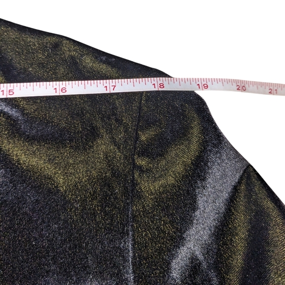Ben Sherman Men’s Velvet Velour 2-Button Blazer Black, size 40R, Dinner Jacket - Picture 7 of 9
